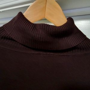 Ann Taylor Classic Silk Turtleneck Size XL